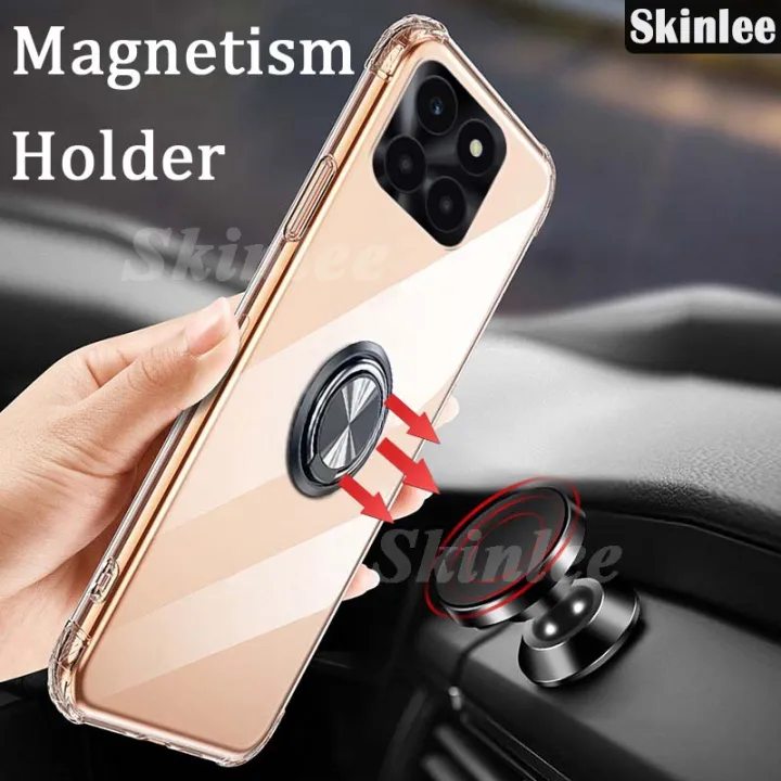 Phone%20case%20For%20Honor%20X8B%20Back%20cover%20Ring%20Holder%20Ultra%20Thin%20Transparent%20Car%20Navigation%20Soft%20Silicone%20Clear%20cover%20For%20Honor%20X8B%20Phone%20casing%20-%20Image%202