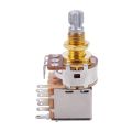 Guitar Pots 500K Short Split Shaft Audio Taper Push/Pull Potentiometer , Guitar Potentiometers. 