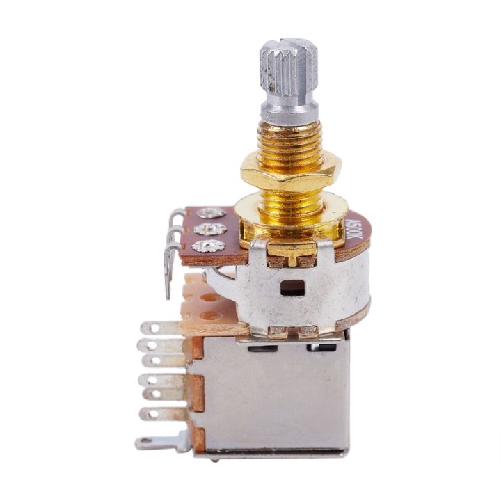 Guitar%20Pots%20500K%20Short%20Split%20Shaft%20Audio%20Taper%20Push/Pull%20Potentiometer%20,%20Guitar%20Potentiometers%20-%20Image%202