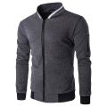 KB New High Quality Plush Zip stand collar casua Jacket Men's Street Windbreaker Coat Men Hot Casual Outer Wear Thick.