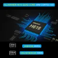 H96 Max Tv Box Android 10.0 Allwinner H616 4GB 32GB 64GB 6K HD 2.4G5G WiFi Media Player H96MAX Smart Android Tv Box Set Top Box. 