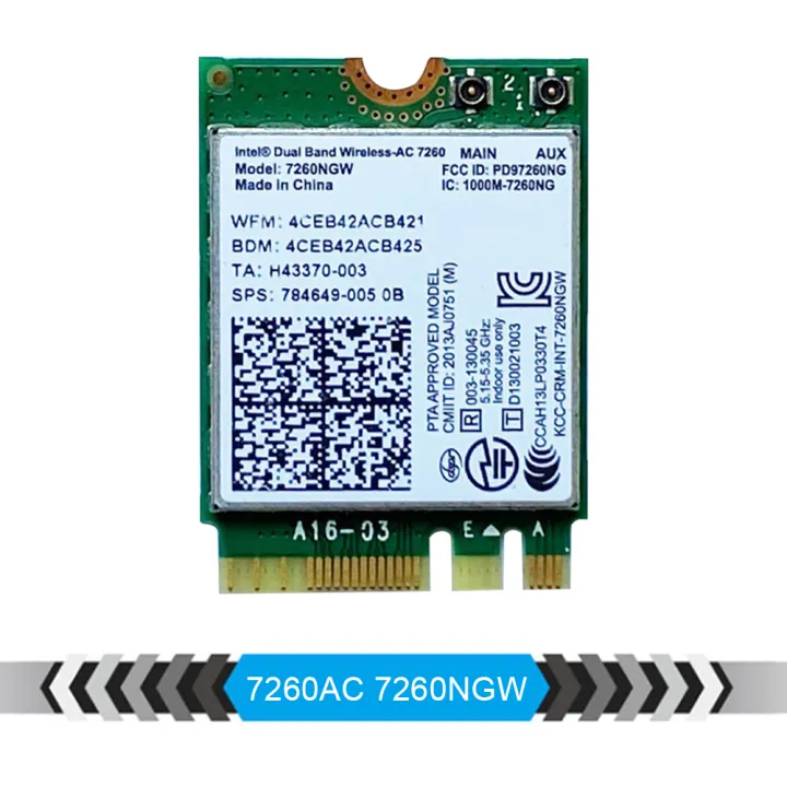 Intel%207260%20ngw%201200Mbps%20Bluetooth%204.2%20WiFi%20Wireless%20Network%20Card%20NGFF%20M.2%20Wifi%20Dongle%20802.11AC%20Dual%20Band%202.4G%205G%20For%20Laptop%20Intel%207260%207260NGW%20-%20Image%203