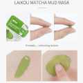 LAIKOU Matcha Mud Mask 5g Single Piece.