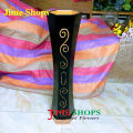Wooden flower vases for long flower sticks 2 ft. 