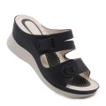 Summer Women Platform Slippers Fashion Retro Casual Beach Shoes Female Orthopedic Sandals Peep Toe Comfort Sandalias De Mujer.