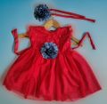 Baby Girl Party Dress Princess Birthday Clothes  Solid Color Strap Tulle Dress  0-7. 