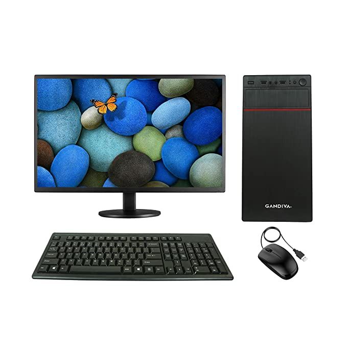 Intel Core i5 RAM 8GB SSD 120GB HDD 500GB Graphics 2GB Built in Gaming PC Win 10 64 Bit And 'Monitor 19 inch'  Full NEW Desktop Computer Set