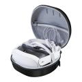 Carrying Case Portable Protection Case VR Headset Storage Bag Travel Storage Case Compatible For Meta Quest 3 VR Headset Handles. 