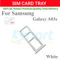Samsung Galaxy A03s Sim Tray Micro SD Card Slot with Sim Ejector Pin Replacement Part:. 