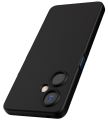 Infinix Hot 30 Silicone Matte Flexible Soft Phone Case - Black - Phone Back Cover.