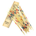 Baby Educational Wooden Traditional Mikado Spiel Pick Up Sticks Tool With Wood Box Game Develop Math Ability Learning Math Toys.