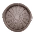 Air Fryer Silicone Pot, with Removable Base,Accessories Brown 7.5Inch. 