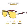 （New）LIOUMO Intelligent Photochromic unglae Men Polarized Night Viion Goggle Women Anti-Glare Driving Glae UV400 gafa de ol. 
