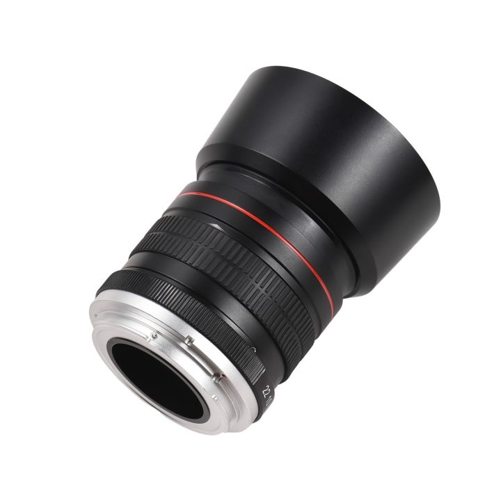 85mm%20Fixed%20Focus%20Camera%20Lens%20F1.8%20Large%20Aperture%20Manual%20Focus%20with%20EF%20Mount%207%20Groups%2010%20Elements%20-%20Image%203