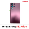 For Samsung Galaxy S22 Ultra (Glass ) Back Shell / Back Panel / Battery Cover / Back Door / Back Replacement Part. 