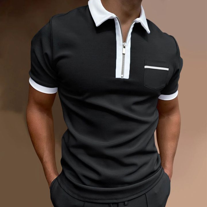 Summer%20short-sleeved%20POLO%20shirt%20men's%20casual%20breathable%20T-shirt%20lapel%20pocket%20men's%20top%20solid%20color%20street%20men's%20wear%20-%20Image%202