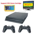Retro Game Console 8 Bit GS4 PRO Built in 200 Games AV Output Support Cartridge TV Video Game Console. 