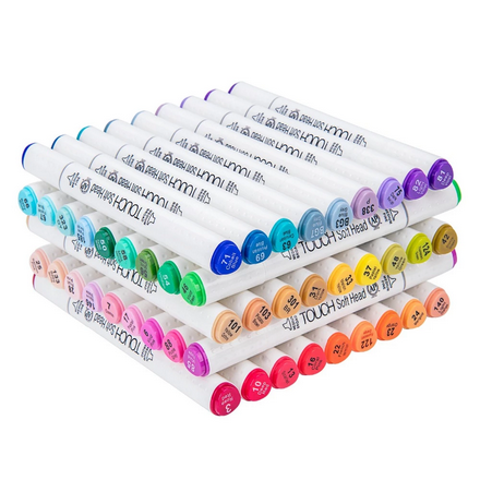 60ps%20Superior%20Touch%20Soft%20Head%20art%20sketch%20double%20headed%20Art%20marker%20Premium%20Quality%20-%20Image%205