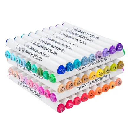 60ps%20Superior%20Touch%20Soft%20Head%20art%20sketch%20double%20headed%20Art%20marker%20Premium%20Quality%20-%20Image%205