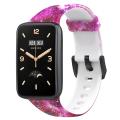 For Xiaomi Mi Band 7 Pro Printing Silicone Watch Band.