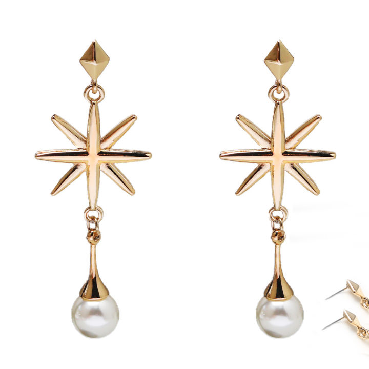 Game%20Honkai%20Star%20Rail%20Robin%20Cosplay%20Earrings%20Star%20Pearl%20Pendant%20Ear%20Clips%20Stud%20Earring%20Cos%20Props%20Jewelry%20Gift%20Accessories%20-%20Image%205