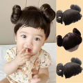 Korea Cute Baby Children's Hair Band Wig Bangs Head Buckle COS Hair Accessories. 