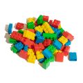 Colorful Plastic Building Blocks Creative Construction Play , Learning Tool for Kids.
