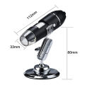 Usb Digital Microscope 8 Led HD 1600X Magnifier with Stand. 