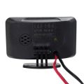 Vehicle mounted LCD digital display water temperature gauge, thermometer, voltmeter, 2in1. 