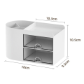 Pencil Pen Holder Storage Box for Desk, Office Desk Organizer, Cute Desktop Stationery Organizer, Stationery Holder Storage Box.