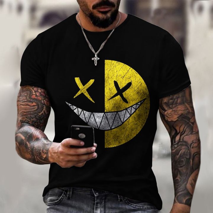 handsome%20XOXO%20pattern%203d%20printed%20T-shirt%20summer%20fashion%20men's%20street%20casual%20trendy%20sweatshirt%20male%20O-neck%20T-s%20-%20Image%204