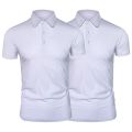 【Muslong】poloShirt Men's Short SleeveTT-shirt Ice Silk Lapel Underwear Blouse Summer Solid Color T-shirt Top.