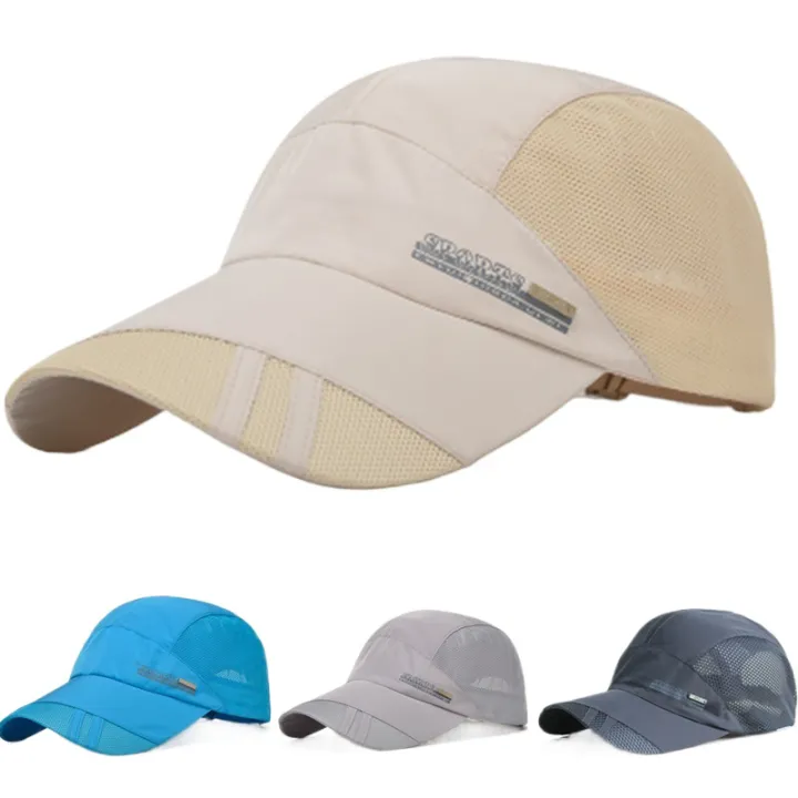 Outdoor%20sports%20Caps%20quick%20drying%20hat%20Breathable%20comfortable%20Sun%20shading%20UV%20protection%20durable%20Baseball%20net%20summer%20hat%20Women%20men%20-%20Image%205