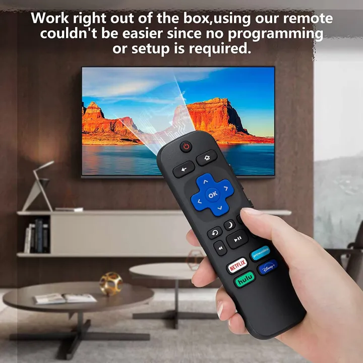 Universal%20TV%20Remote%20Replacement%20for%20Roku%20TV%20for%20TCL%20Roku/Hisense%20Roku%20for%20Sharp%20Roku%20TV,TV%20Remote%20with%20Netflix/Hulu%20-%20Image%203