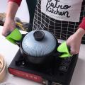 Grip Oven Pot Holder Baking  Cook Tools Mini Kitchen Non-slip Heat Resistant Oven Mitts Silicone Glove -2 PCS. 