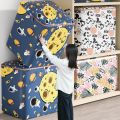 Big Mac Clothes Case Dustproof Moisture-Proof Quilt Organizer Bag Laundry Basket Dormitory Moving Box Can Be Portable Folding.