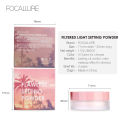 Wholesale FOCALLURE 4 Colors Matte Loose Powder Waterproof Oil-control Makeup Setting Powder Finish Face Cosmetics for Women.