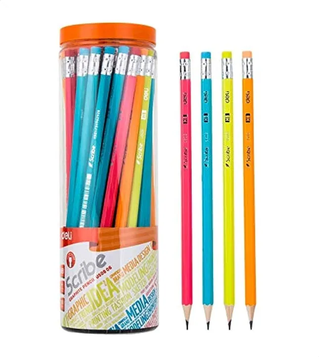 Deli%20EU50806%20Graphite%20Pencil%20Multicolor%2050%20Pieces%20-%20Image%204