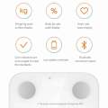 Xiiaomi MIJIA S400 Body Fat Scale Bluetooth 5.0 LED Display 150kg Smart Home Body Composition Testing Scale Work with Mi Home APP.