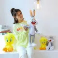 Looney Tunes Bugs Bunny Plush Toy Tweety Bird Lola Bunny Anime Cartoon Movie Plushies Stuffed Doll Toys Gift.