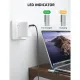 1 PCS 140W 90 Degree USB C to Magnetic 3 Charging Adapter Parts Accessories Compatible for MacBook Pro 2023 (M2, 14/16 Inch), for MacBook Air. 