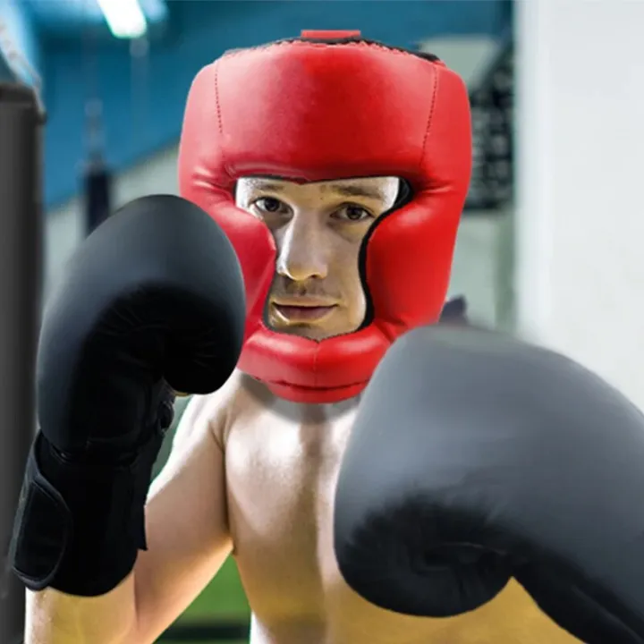 New%20Boxing%20Helmet%20Leather%20Karate%20Muay%20Thai%20Sanda%20Training%20Adults%20Kids%20Arts%20Helmet%20Head%20Guard%20Taekwondo%20Karate%20Boxing%20Helmets%20-%20Image%203