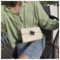 Summer small bag French small foreign gas chain bag female   fashion wild ins Messenger bag. 