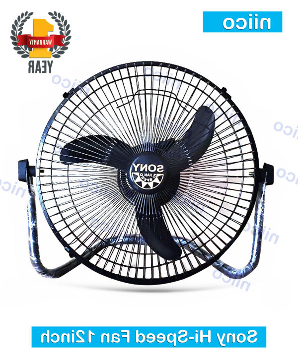 Sony%20High%20Speed%20Desk%20Fan%20Heavy%20Duty%20Black%20(%2012")-One%20years%20Warranty%20-%20Image%203