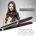 Kemei KM-2219 Ceramic Electric Hair Straightening Iron Infrared Hair Straightner. 