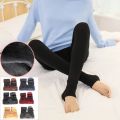 Breathable Winter Autumn Fleece Leggings Warm Thicken Skinny Leggings Slim Fitting Leggings Ankle Legging Stretchy Velvet Thicken Warm Pants Sports Yoga. 