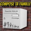 Adhesive Mailbox Sign name badge Personalized Text Standard Size 7*2 cm Engraved Stainless steel Mail box tag Professional Label. 