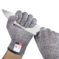 Level 5 Anti-Cut Gloves Safety Cut Proof Stab Resistant Stainless Steel Wire Metal Mesh Gardening Garden Labor Construction Protection Cut-Resistant Gloves.