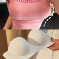 Seamless bra beautiful back bra gathered bra U back push up bra 3D CUP soft bra.