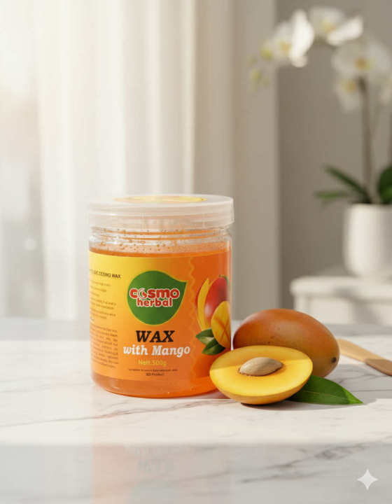 Herbal Mango Wax Cosmo 500 Gm 17.6 Oz (Glamorous Gallery)